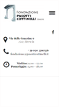 Mobile Screenshot of pasotticottinelli.it